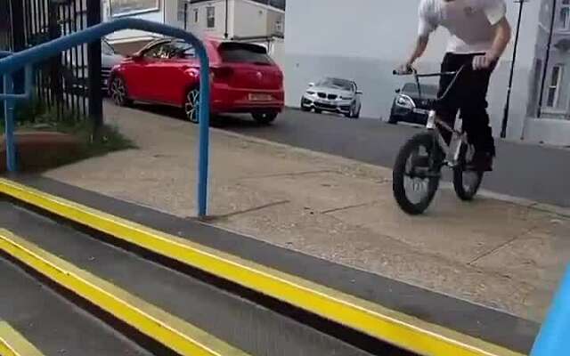 BMX'er kan voorlopig niet zitten