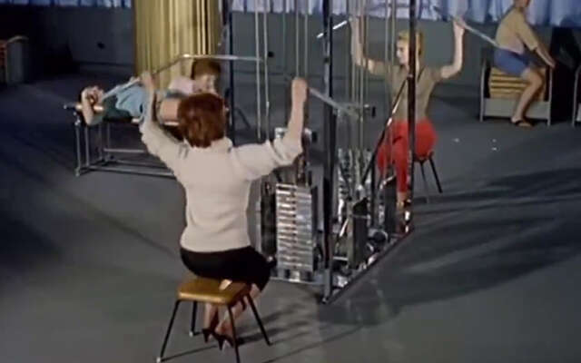 In 1961 zagen vrouwen er in sportscholen heel anders uit