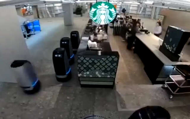 Deze Starbucks in Zuid-Korea wordt gerund door robots