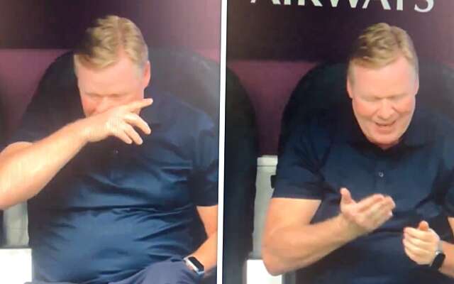 Koeman doet een Joachim Löwtje en graaft ongegeneerd in zijn neus