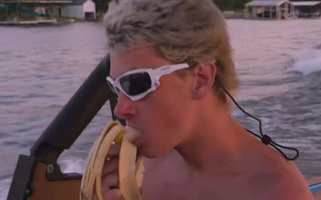 Ook op het water is het oppassen voor bananenschillen