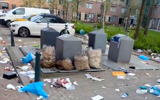 Frustratie over luie Rotterdammers die het vertikken hun afval in containers te gooien