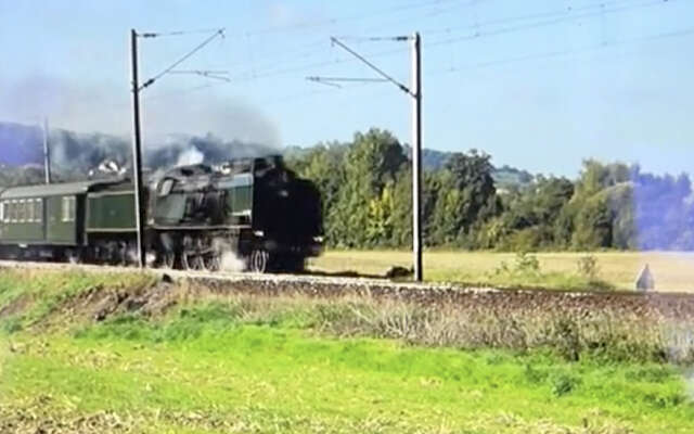 Nu weet je ook waar het geluid van een stoomtrein vandaan komt