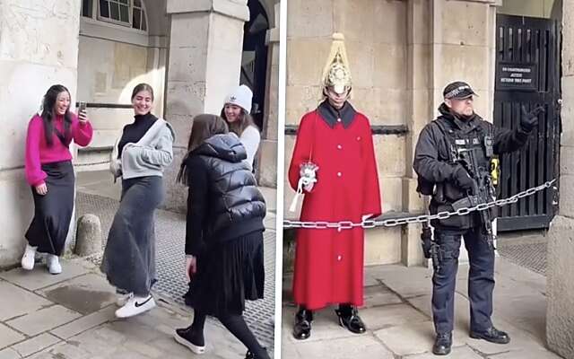 Britse agent is helemaal klaar met lollige toeristen die de Queen's Guard uitlachen