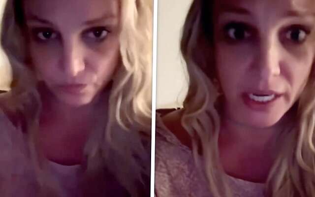 Britney Spears is het spoor volledig bijster; zegt dat ze 5 jaar is en naar de basisschool gaat