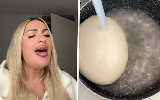 Influencer Famous Morena verorbert een struisvogelei en deelt haar (on)smakelijke beelden