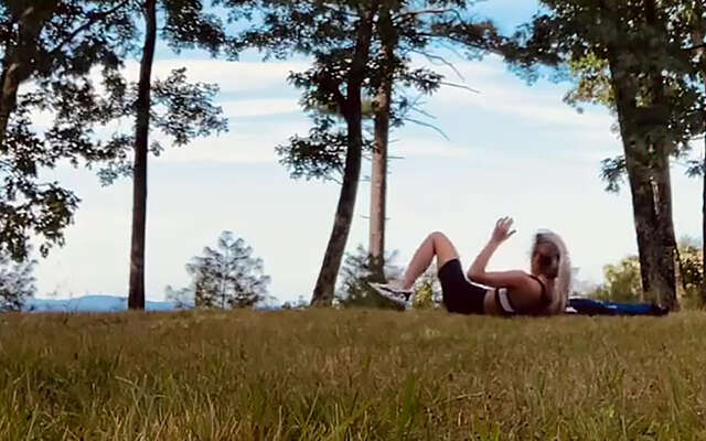 Backflip levert een stijve nek op
