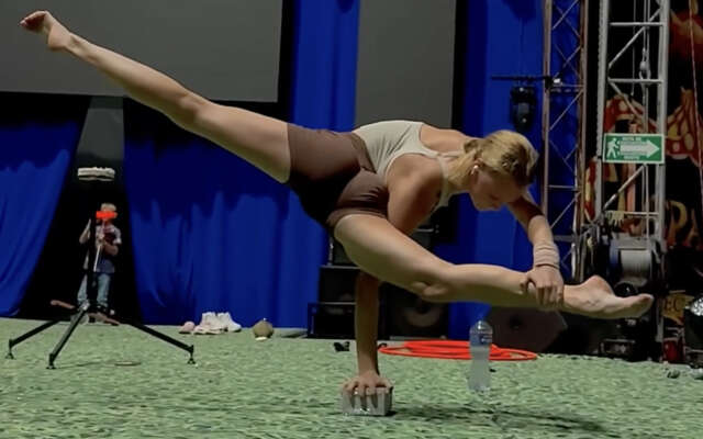 Als je yogajuf ook kraanmachinist is