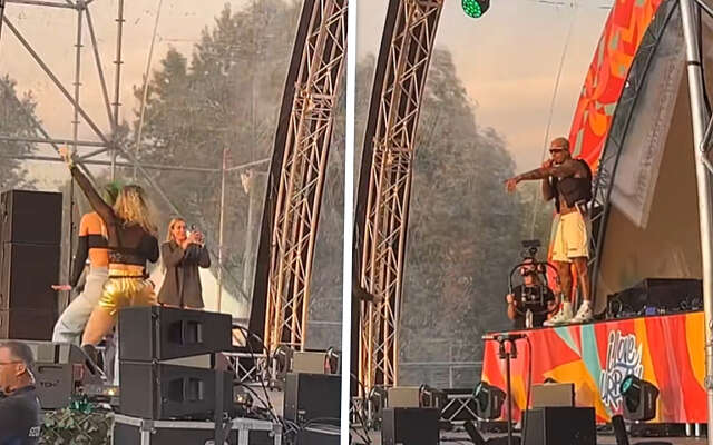 Bizzey stuurt fan weg die niet lekker 'soepel' kan bewegen op podium