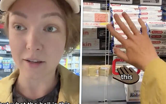 Ondertussen in de Duitse supermarkt