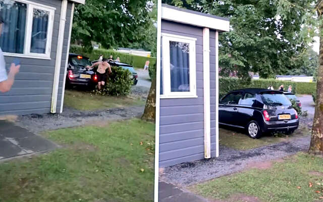 Fittie tussen Tsjechische en Nederlandse vissers op een camping