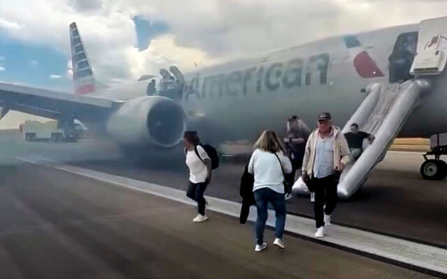 Paniek op Denver Airport na brandende Boeing bij vertrek