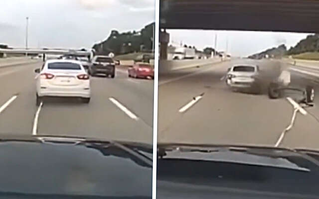 Gestolen auto eindigt in puin na politieachtervolging met grappler in Michigan