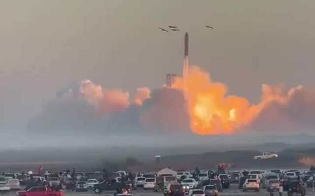 Nog even terugkijken naar de lancering van de SpaceX raket