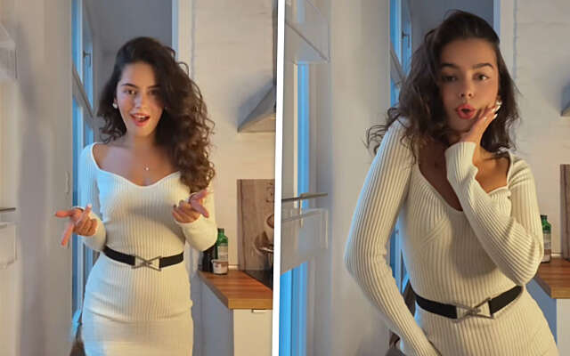 Latina wil een nieuwe danstrend op TikTok starten