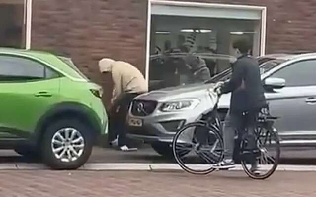 Fatbiketuig die vrouw mishandelde in Raamsdonkveer nu zelf ook aangepakt