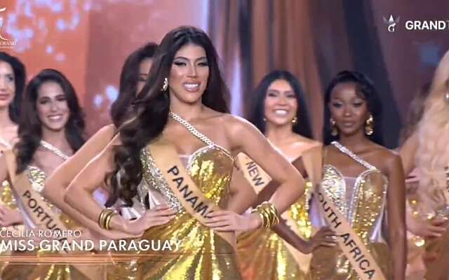 Miss Panama dacht de finale te halen, maar ze bleek Oost-Indisch doof