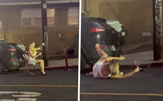 Iemand een idee wat deze wijnverspillende influencer van plan was?