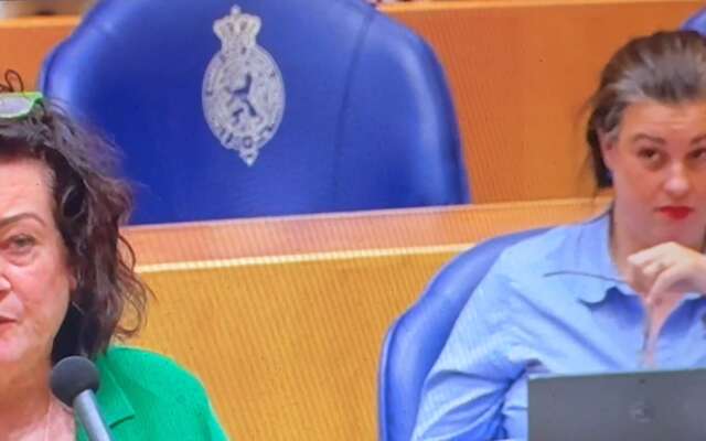 Gezicht Annabel Nanninga laat preciés zien hoe ze over verhaal BBB denkt