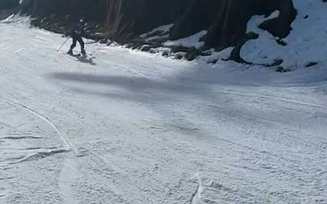 Een stukje off-piste is nog behoorlijk lastig